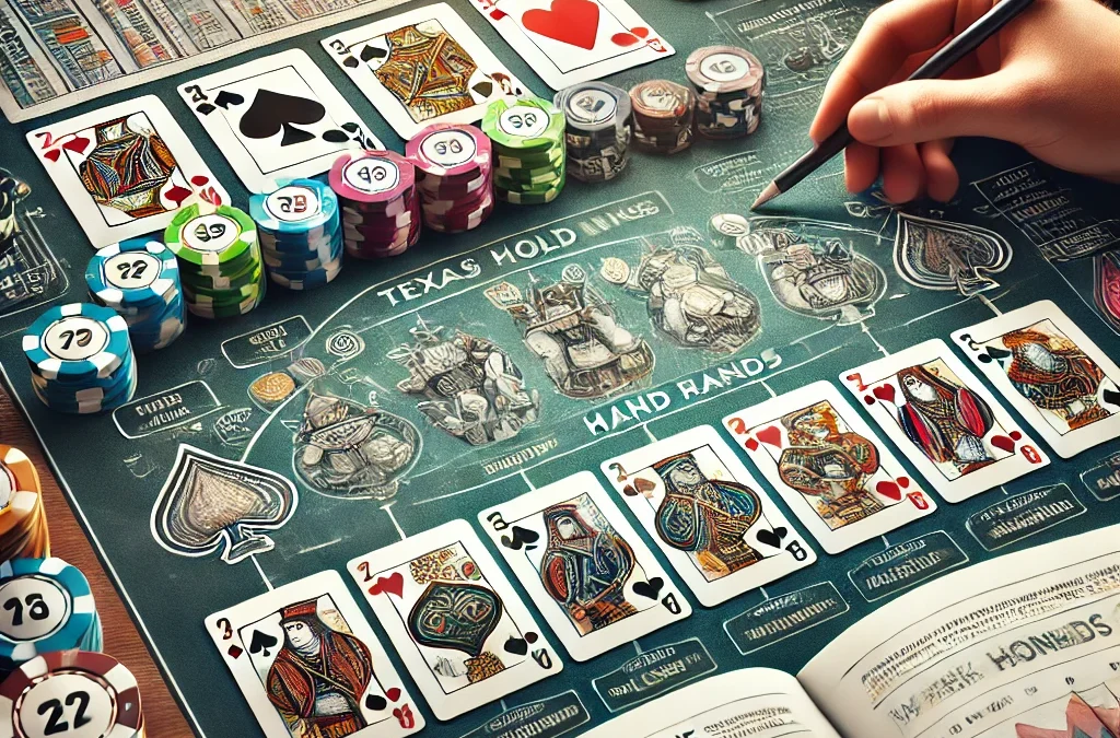 如何判斷德州撲克牌型大小並在手牌不佳時賺錢的策略