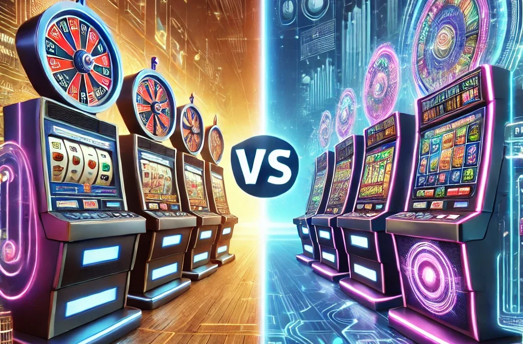 實體老虎機與電子老虎機規則及差異全面比較