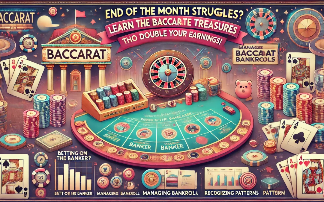 月底不想吃土？這招【百家樂三寶】翻倍賺錢技巧報你知！