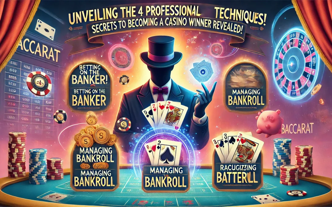 百家樂4大職業打法揭秘！成為賭場贏家的秘訣在這裡！