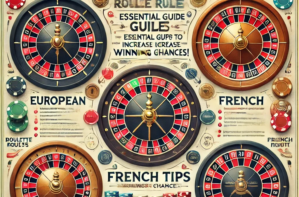 掌握歐式、美式、法式輪盤規則，提升勝率的必備指南！