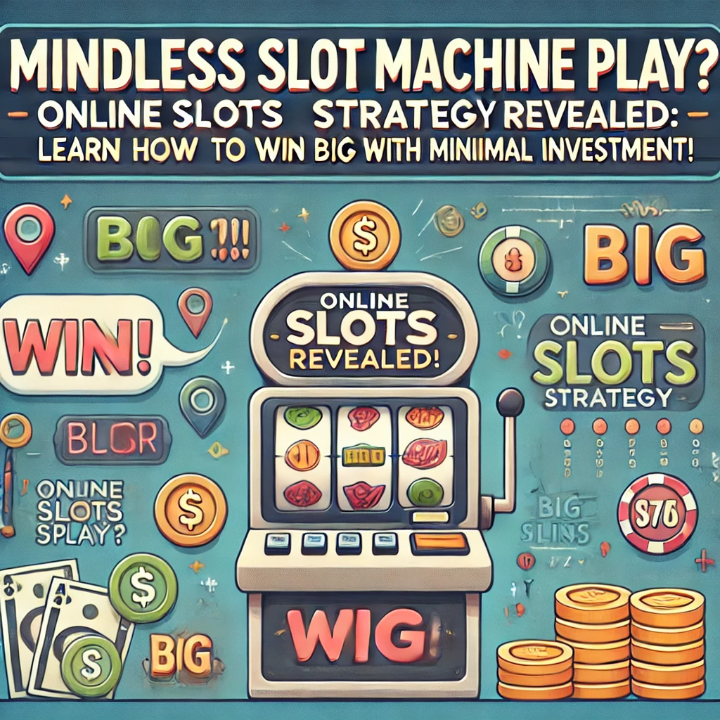 老虎機最少投入贏大獎