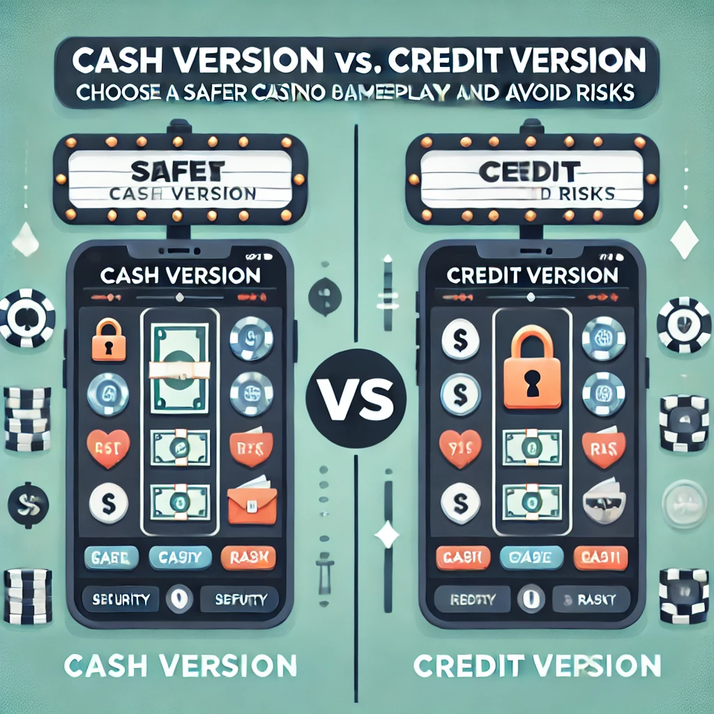 現金版 vs 信用版選擇安全的娛樂城