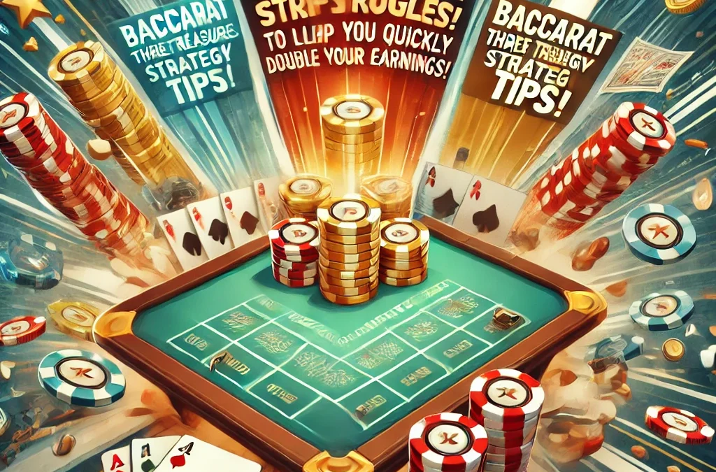 擺脫月底窘境！百家樂三寶玩法秘訣，助你快速翻倍賺錢！