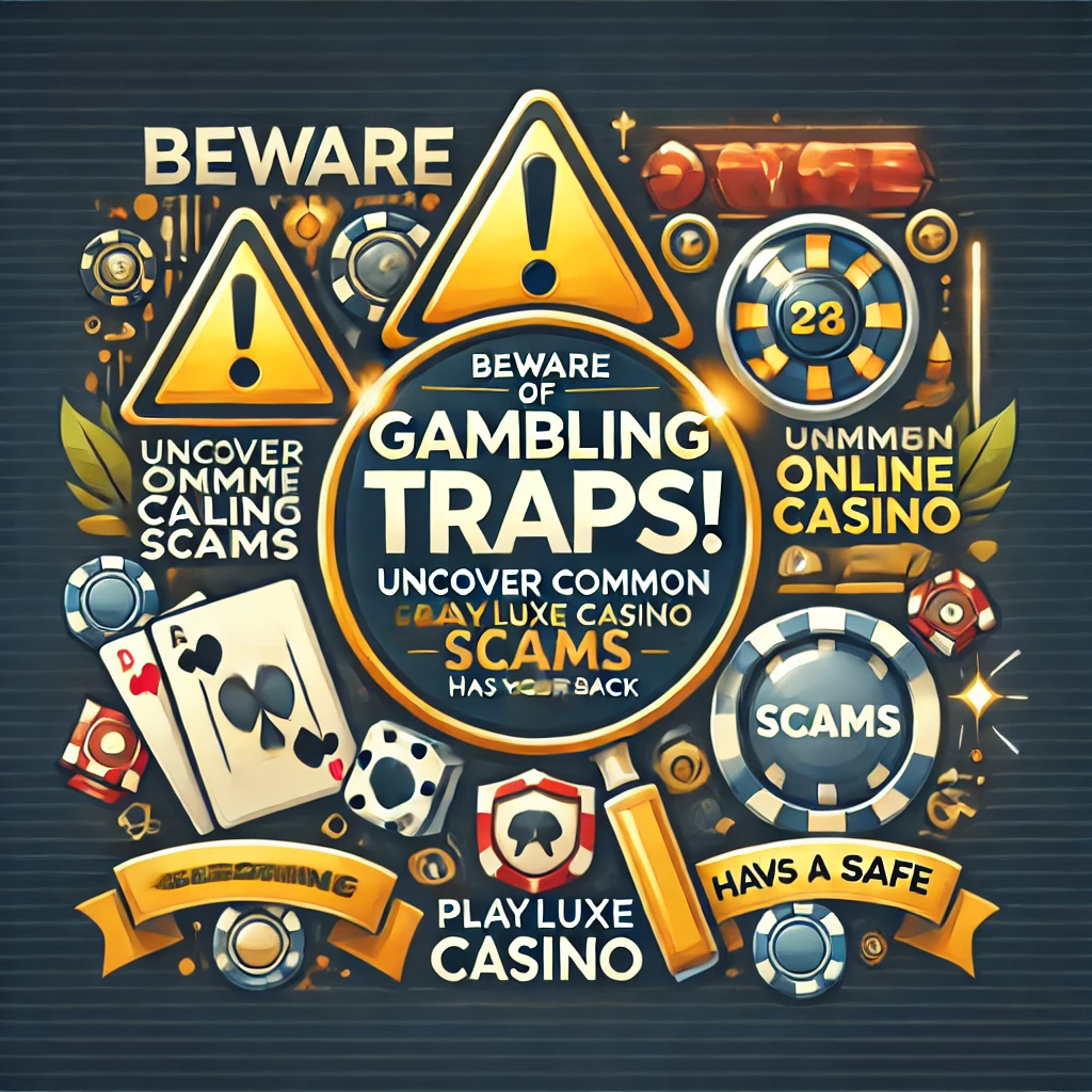 小心博彩陷阱!揭秘線上娛樂城的常見詐騙手法