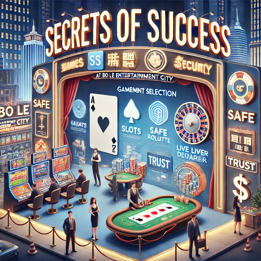 探討泊樂娛樂城的成功秘訣