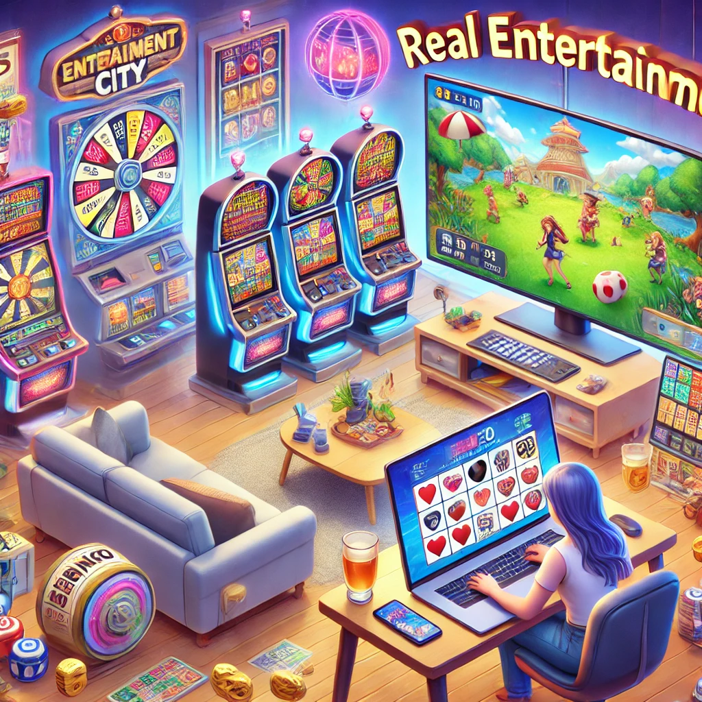 泊樂娛樂城讓您在家暢玩老虎機