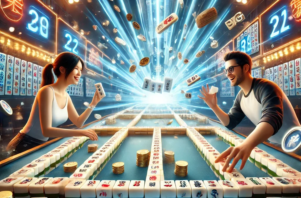 線上二人麻將：自摸拚獎金